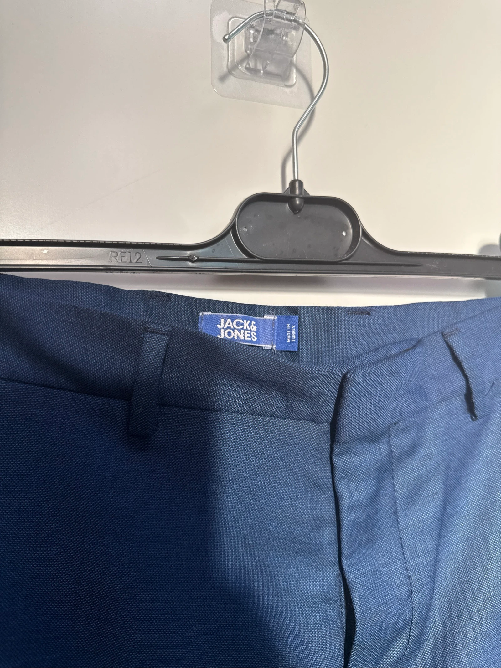 Calça social Jack & Jones homem azul tamanho 176 nova com etiqueta – photo 4